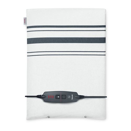 Beurer Blanc Et Gris Coussin Chauffant Hk 26 Blanc