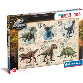 Puzzle 104 pièces : Jurassic World