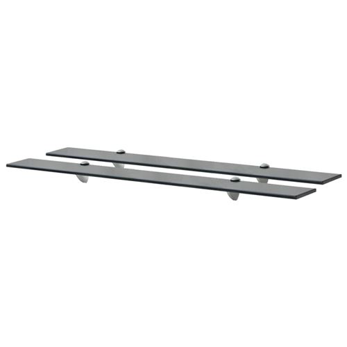 vidaXL Étagères murales 2 pcs Verre 90 x 20 cm 8 mm