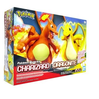 Bandai Pokepla 43 - Kit Maquette Dracaufeu VS Dracolosse - Pokemon Select