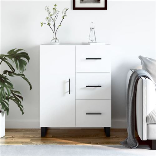 Vidaxl Blanc Buffet 69,5X34x90 Cm - Image 3