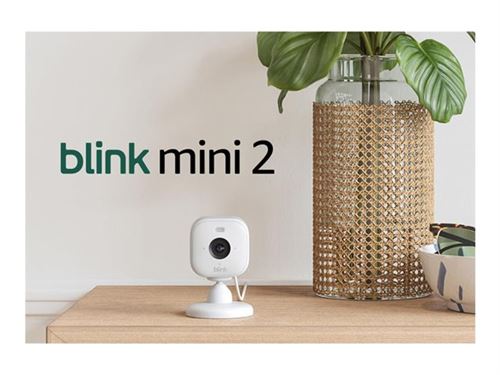 Blink Mini 2 - Caméra de surveillance réseau - couleur (Jour et nuit) - 1920 x 1080 - 1080p - audio