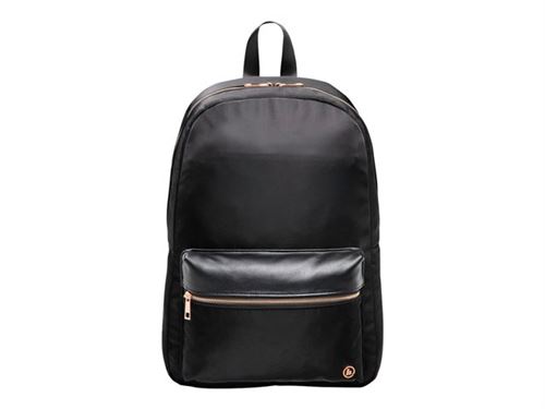 Hama Prime Line Mission - Sac à dos pour ordinateur portable - 15.6 - noir, rose gold