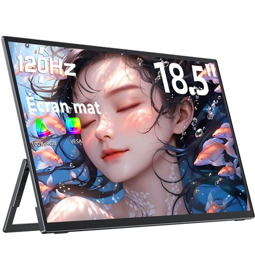 Uperfect Écran Tactile Portable Full Hd 18,5 Pouces 120 Hz Avec Minidhmi, Port Type-C - Image 3