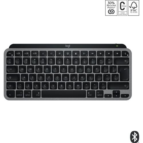 Logitech MX Keys Mini pour Mac - Clavier Bluetooth en Space Gray - Image 2