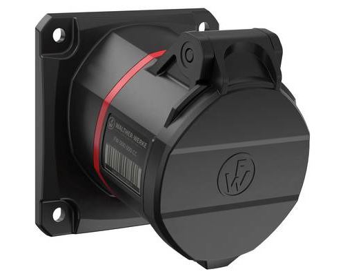 Walther Werke FW510506CC CEE NEO Socket 16A 5P 400V IP54 Angled Mount