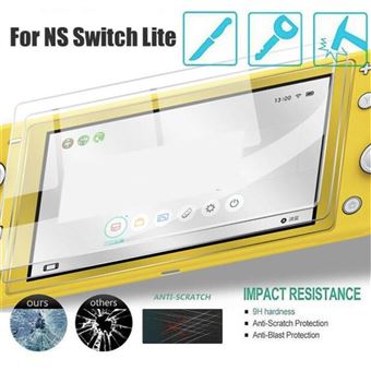 Etui et protection gaming Straße Game (Switch Lite) Protection écran en verre  trempé + lingette micro fibre pour Nintendo Switch Lite - ®