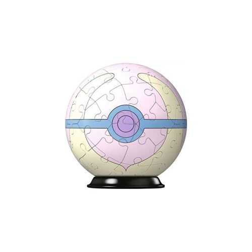 Non Communiqué Puzzle 3D Pokéballs Pokémon - Soin Ball - 55 Pièces