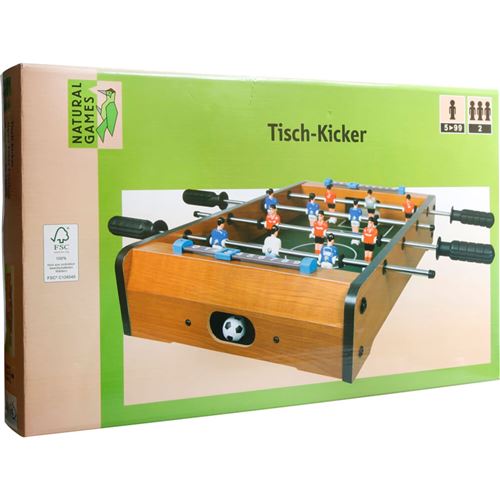 Vedes 61704060 - Natural Games Table de baby-foot