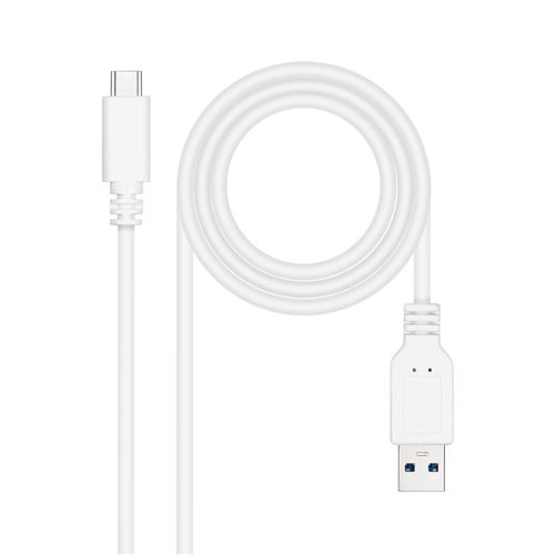 Nanocable - Câble USB-A vers USB-C 3.1 - 2m - Blanc - Image 4