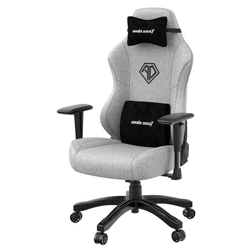 Andaseat Phantom 3 Gris L Cuir PVC