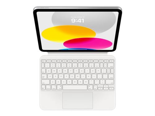 Apple Magic Keyboard Folio - Clavier et étui - avec trackpad - Apple Smart connector - QWERTY - Anglais international - pour 10.9-inch iPad (10ème génération); iPad A16 Wi-Fi, A16 Wi-Fi + Cellular