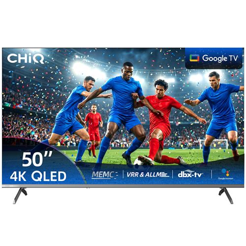 TV QLED Google TV U50QST 50 Pouces 4K UHD HDR10 Noir