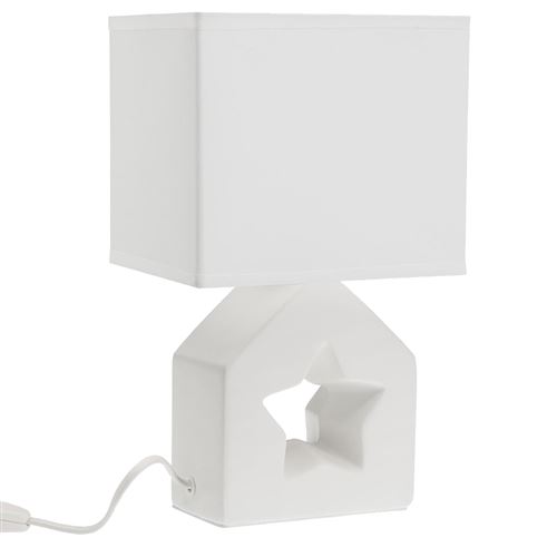 VERSA Lampe étoile Istar - Blanc