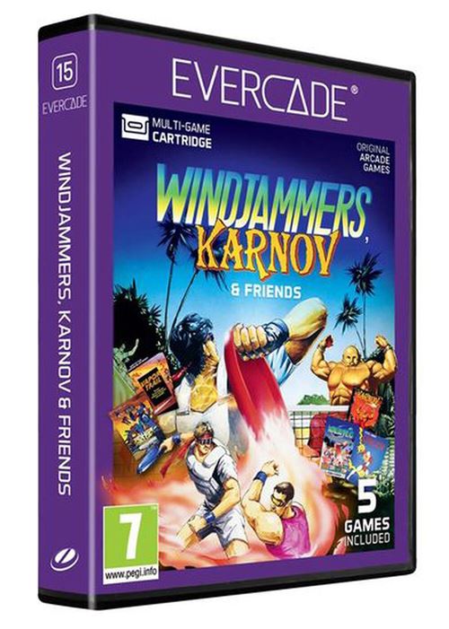 Evercade Paon Arcade Windjammers Friends