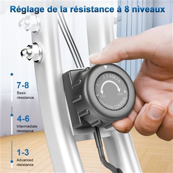 Bouton De Verrouillage à Vis M18 Pour Vélo D'Appartement - Poignée Ergonomique Noire