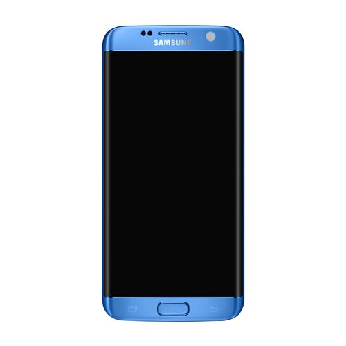 Bloc Complet pour Galaxy S7 Edge Écran LCD Vitre Tactile original Samsung Bleu
