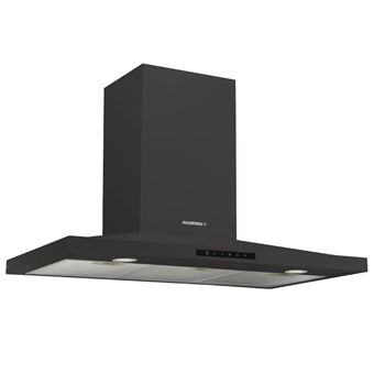 Hotte décorative murale 90cm 69db 609m3/h noir Rosieres rhp97000/1lpn/1 - 1