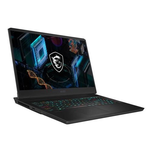 MSI Leopard GP76 11UH-681FR - Intel Core i7 11800H / 2.3 GHz - Windows 10 - GF RTX 3080 - 16 Go RAM - 512 Go SSD NVMe - 17.3 1920 x 1080 (Full HD) @ 144 Hz - Wi-Fi 6 - noir profond