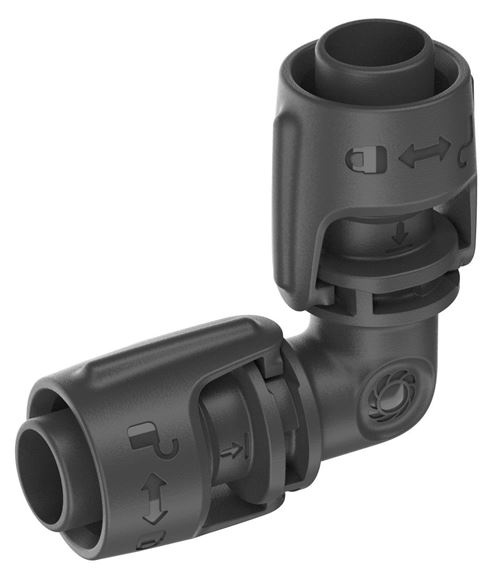 Non Communiqué Gardena Micro-Drip System Coude Ø 13 Mm (1/2) 13202-20