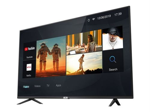 TCL 43P610 - 43 diagonale klasse led-achtergrondverlichting lcd-tv - Smart TV - Smart TV.3 - 4K UHD (2160p) 3840 x 2160 - HDR - zwart