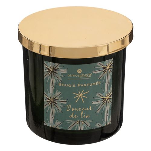 Atmosphera Créateur D'intérieur - Bougie Parfumée "Plum" 400G Douceur De Lin - Image 3