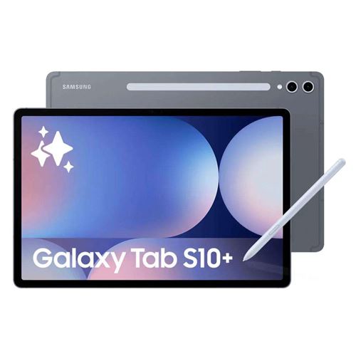 Tablette Samsung Galaxy Tab S10+ stockage 256 Go gris 13 mpx 9.0 RAM 12 Go