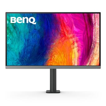 BenQ DesignVue PD2706UA - PD Series - écran LED - 27" - 3840 x 2160 4K @ 60 Hz - IPS - 400 cd/m² - 1200:1 - DisplayHDR 400 - 5 ms - HDMI, DisplayPort, 2xUSB-C - haut-parleurs - gris foncé
