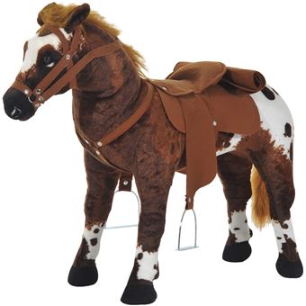 cheval à bascule qui hennit