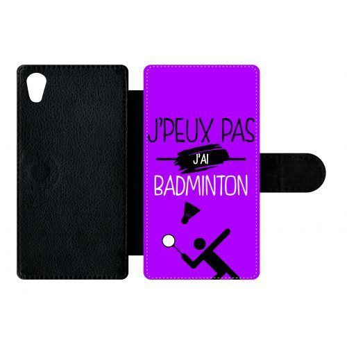 Etui sony xperia m4 j peux pas j ai badminton 7