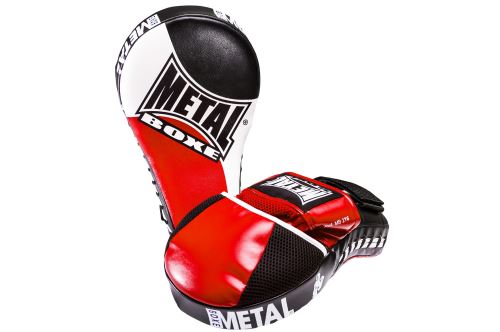 Pattes d'ours Métal boxe--Noir/Rouge----Noir/Rouge--------------Noir/Rouge-