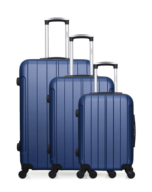 Non Communiqué Marine Set De 3 Valises Rigides Fogo
