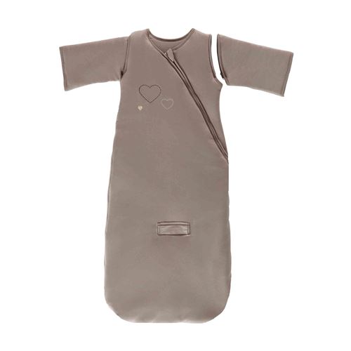 Gigoteuse Hiver Coeurs 3 en 1 P'tit Basile collection Savane et Coeurs (6-24 mois) - Chocolat