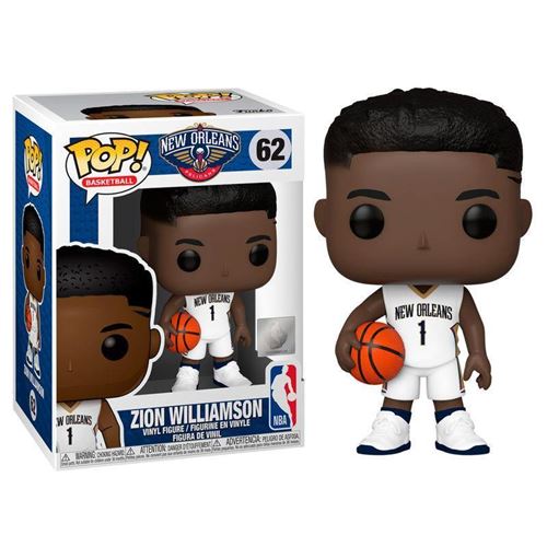 Figurine Funko Pop! N°62 - NBA - Zion Williamson (new Orleans Pelicans)