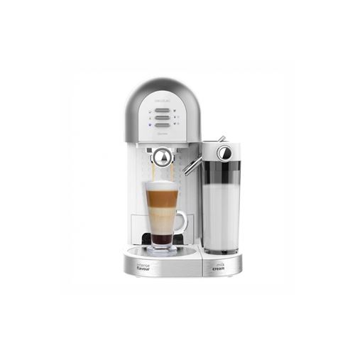 Machine à café Cecotec Power instant-ccino 20 chic serie bianca avec buse vapeur Cappuccino 20 bar