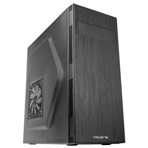 tacens boitier moyen tour atx tacens alu ii (noir) noir