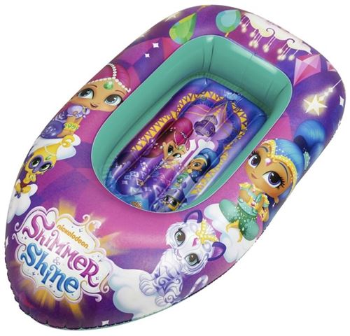Nickelodeon bateau gonflable Shimmer and Shine 90 cm PVC violet