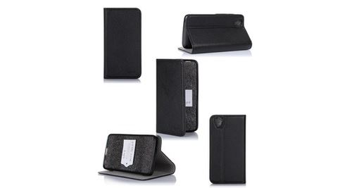 Wiko Sunset noir avec stand