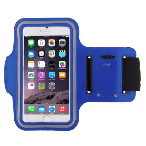 Brassard Sport pour SONY Xperia L1 Courir Respirant Smartphone Android Housse Etui Coque T6 (BLEU)