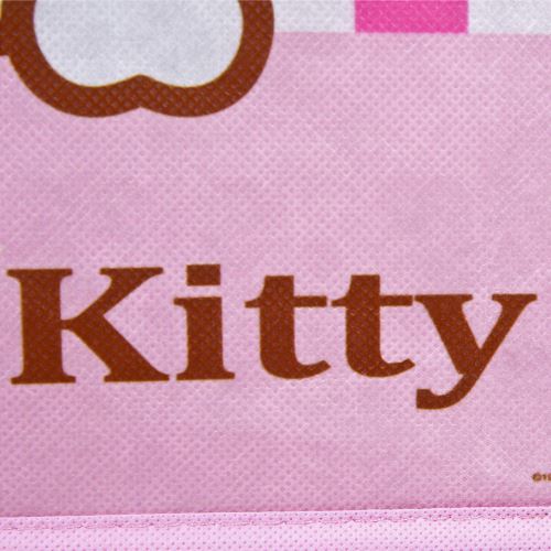 Boîte de rangement Hello Kitty rose 31,5 x 31,5 x 31,5cm