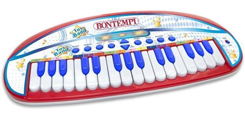 Bontempi clavier électronique 31 touches rouge