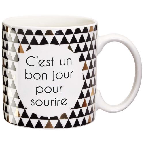 BLKETGOL MUG BON JOUR POUR SOURIRE