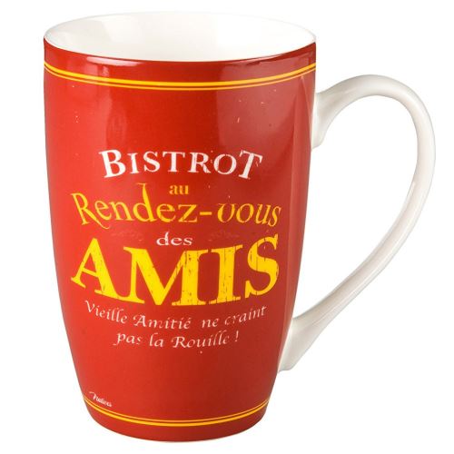 Tasse en céramique Rétro Bistrot des Amis