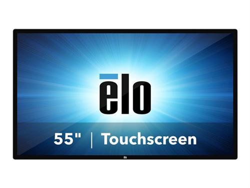 Elo 5553L - LED-monitor - 55 - open raamwerk - aanraakscherm - 3840 x 2160 4K - 500 cd/m² - 1100:1 - 8 ms - HDMI, DisplayPort - grijs