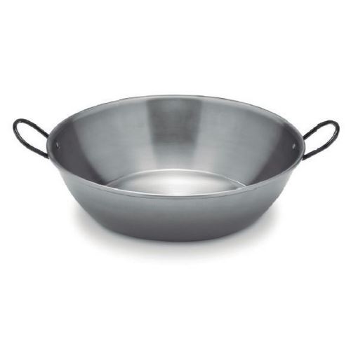 Plat à paella en acier poli 60cm - 0460 VAELLO CAMPOS