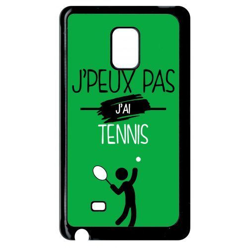 Coque samsung galaxy note edge n9150 j peux pas j ai tennis 4