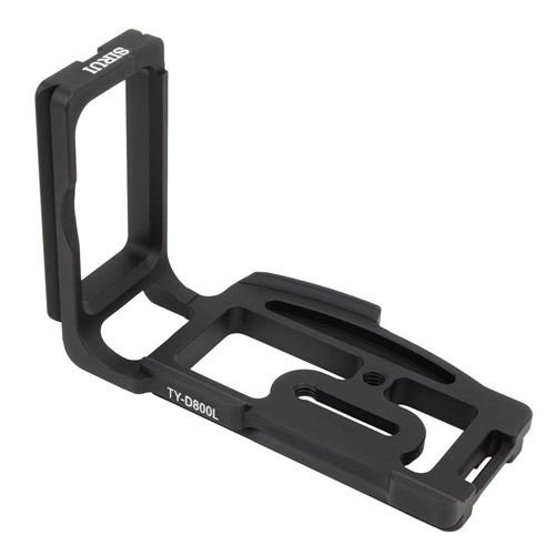 Sirui Ty-d800l L-rail (de Barre D'angle Pour Nikon D800 / D800e, Aluminium) Noir