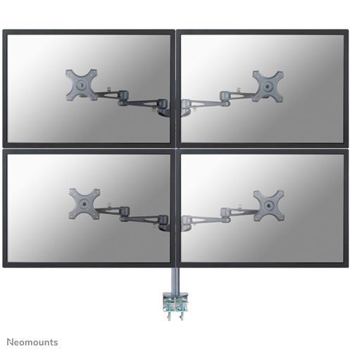 Neomounts Fpma-D935d4 Kit De Montage Pleine Action Pour Ecrans Lcd Taille 4 Argent de Inmac Wstore - Image 2