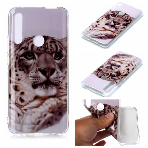 Coque en TPU modèle animal léopard pour votre Huawei P Smart Z