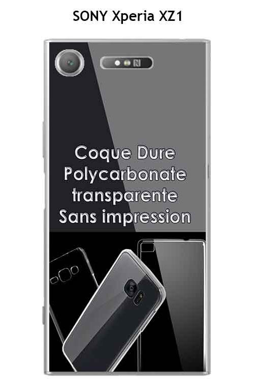 Onozo - Coque SONY Xperia XZ1 Transparente (coque dure)
